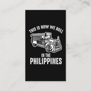Carte De Visite Philippines Jeepney - Un amoureux philippin
