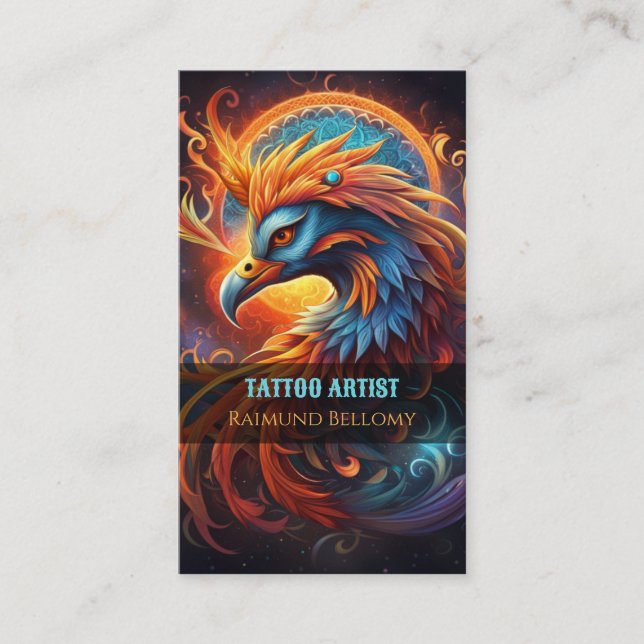 Carte de visite Phoenix (Devant)