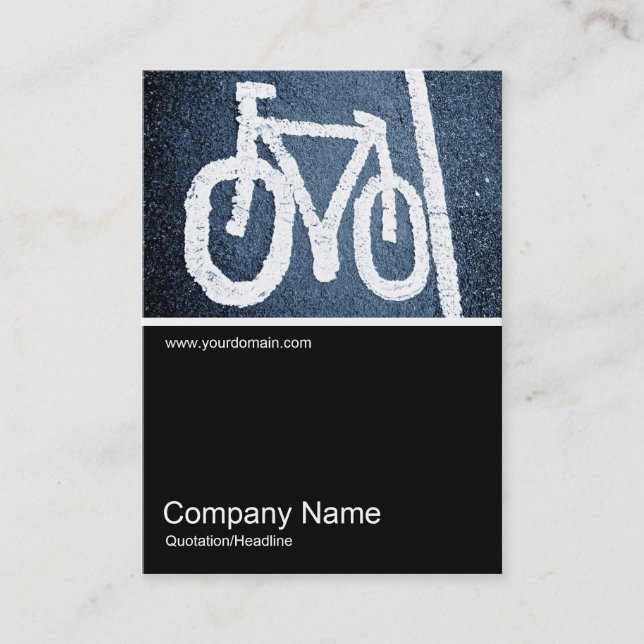 Carte De Visite Photo 069 de Half&Half - vélo de route (Devant)