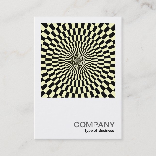Carte De Visite Photo carré 0194 - Op Art (Devant)