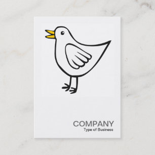 Carte De Visite Photo carré 0229 - Little Bird 03