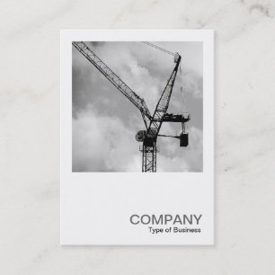 Carte De Visite Photo carré 0247 - Grue tour