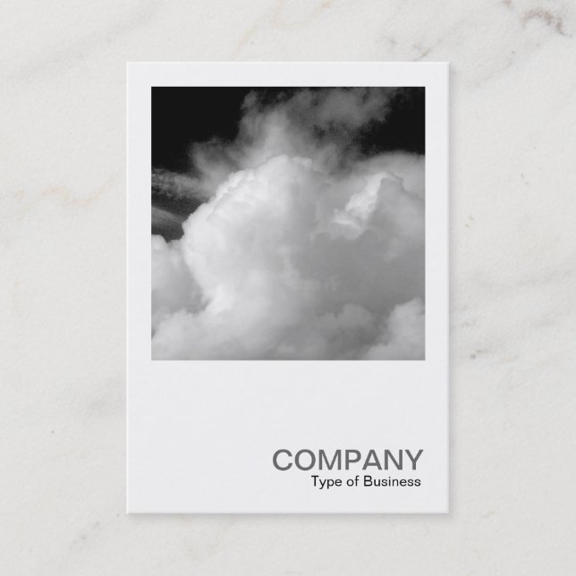 Carte De Visite Photo carré 0259 - Ciel dramatique (Devant)