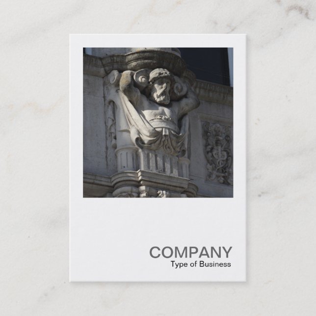 Carte De Visite Photo carré 0466 - Détails architecturaux (Devant)