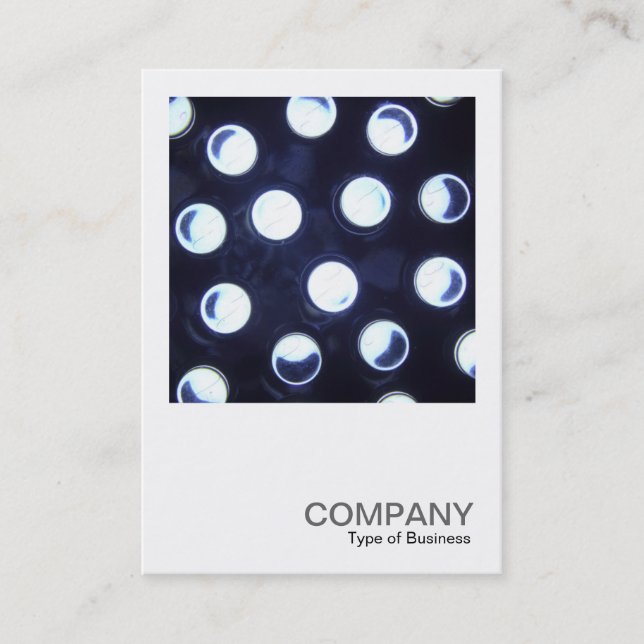 Carte De Visite Photo carré 0504 - LEDs (Devant)