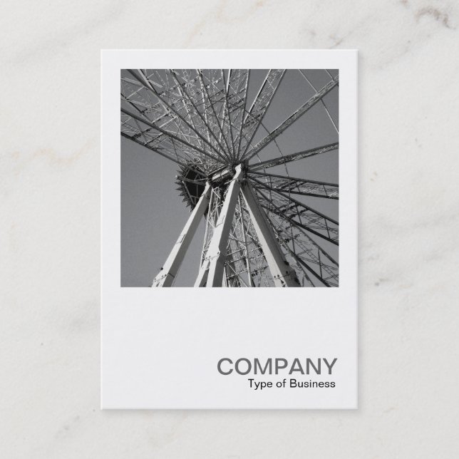 Carte De Visite Photo carré 056 - Réinvention de la grande roue (Devant)