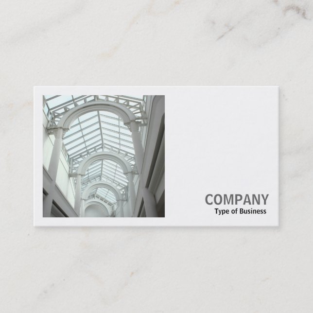 Carte De Visite Photo carré (v2) - Arcade/Centre commercial (Devant)