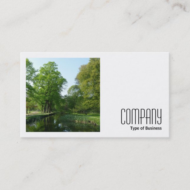 Carte De Visite Photo carré (v2) - Canal (Devant)