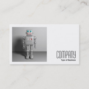 Carte De Visite Photo carré (v2) - Robot
