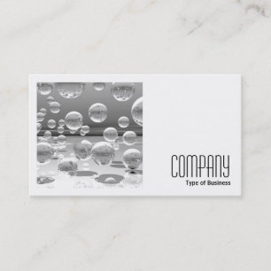 Carte De Visite Photo carré (v2) - Sphères