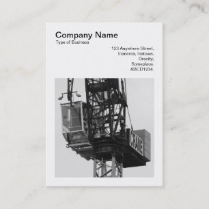 Carte De Visite Photo Carré (v3) - Grue tour 02