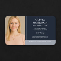 Photo d'avocat bleu marine