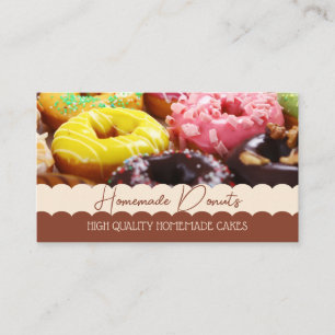 Carte De Visite Photo de boulangerie appétissant