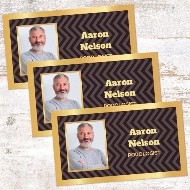 Carte De Visite Photo Foot Care (Podologist Foot Care)