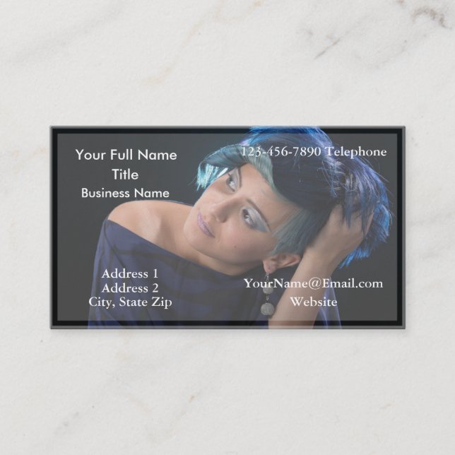 Carte De Visite Photo HAMbyWG avec calendrier (Devant)