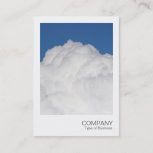 Carte De Visite Photo instantanée - Cumulus Cloud