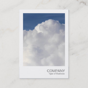 Carte De Visite Photo instantanée - Cumulus Cloud