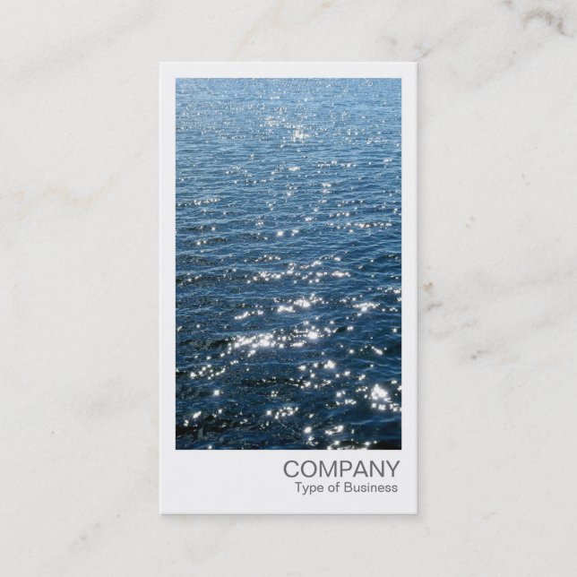 Carte De Visite Photo instantanée - Eau pétillante 02 (Devant)