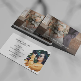 Carte De Visite Photo moderne | Photographe Photographie