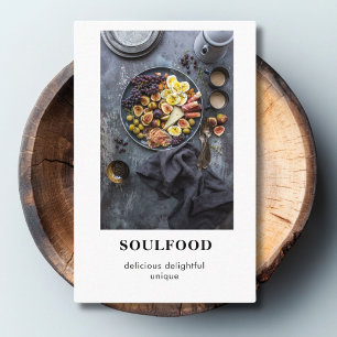 Carte de visite photo moderne tendance