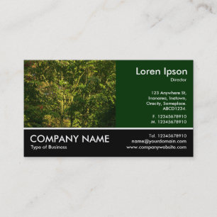 Carte De Visite Photo Pied - Branches japonaises 05