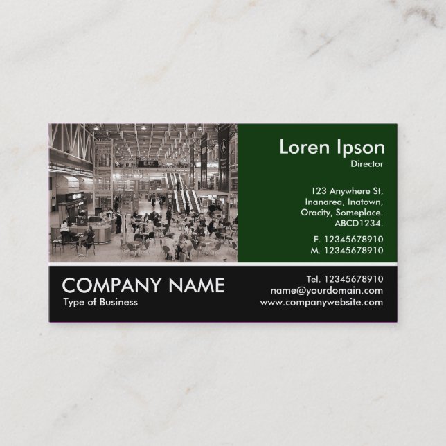 Carte De Visite Photo Pied - Dk Green - Paddington Sta (Devant)