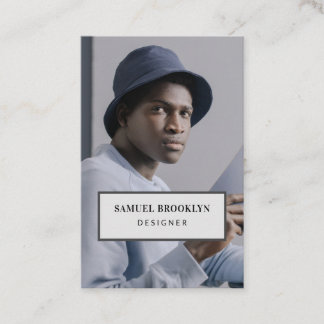 Carte de visite photo professionnel