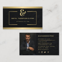 Photo professionnelle Ampersand Modern Black Gold