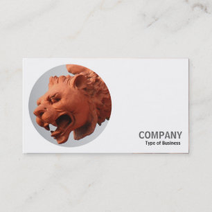Carte De Visite Photo ronde - Bête de Terracotta
