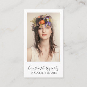 Carte de visite photographe