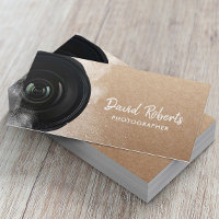 Photographe Caméra Rustique Kraft Photographie
