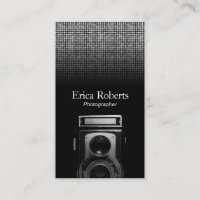 Photographe Caméra Vintage Séquins Argent Moderne