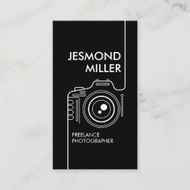 Carte De Visite Photographe de caméra d'art en ligne