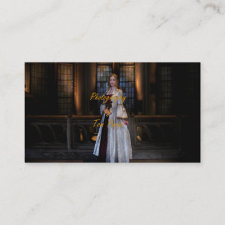 Carte de visite photographe de portrait