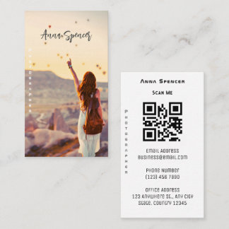 Carte De Visite Photographe Full Simple