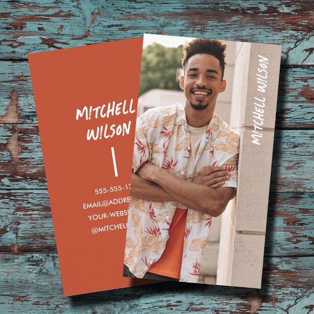 Carte De Visite Photographe Full Simple (Créateur téléchargé)