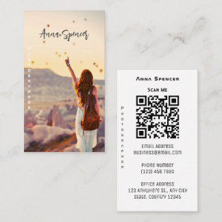 Carte De Visite Photographe Full Simple
