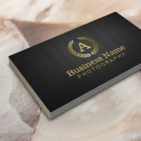Photographe Gold Monogramme Photographie