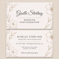Photographe Mariage moderne Botanique Noir