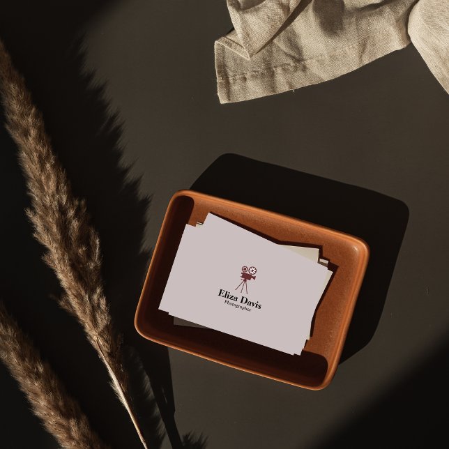 Carte de visite photographe moderne (Créateur téléchargé)