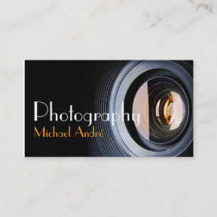 Carte De Visite Photographe Photographe Camera Lens