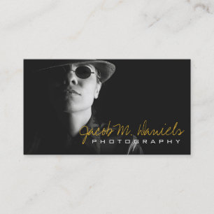 Carte de visite photographe photographe de caméra