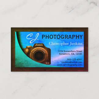 Carte De Visite Photographe photographe photographique de la vieil
