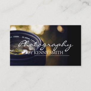 Carte De Visite Photographe Photographie Appareil Photo Objectif P