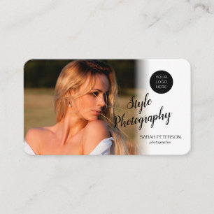 Carte De Visite Photographe professionnel moderne 