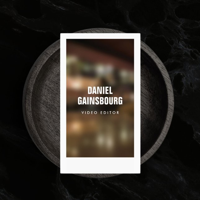 Carte De Visite Photographe, Vidéo (Créateur téléchargé)