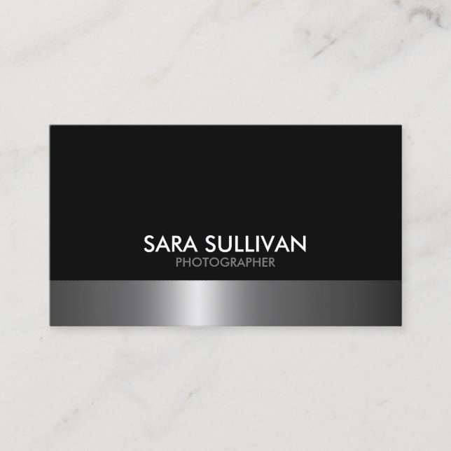 Carte De Visite Photographe Visual Arts Media (Devant)