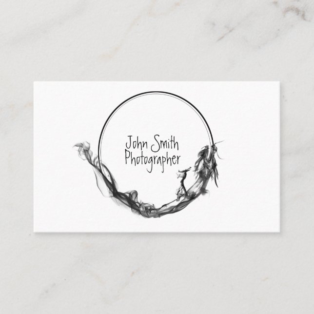 Carte De Visite Photographer (fotografo videografo) (Devant)