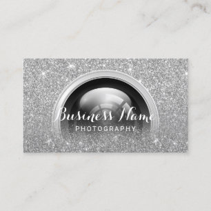 Carte De Visite Photographie de la Parties scintillant d'argent de