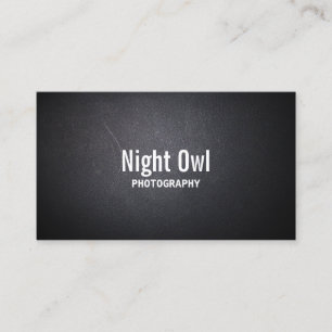 Carte De Visite Photographie Elegant Dark Texture Photographe